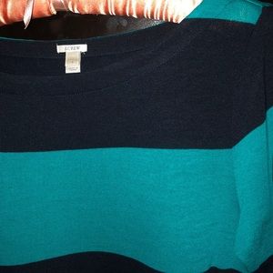 J Crew bold Striped Long Sleeve Tee